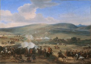 La batalla del Boyne el 12 de julio de 1690